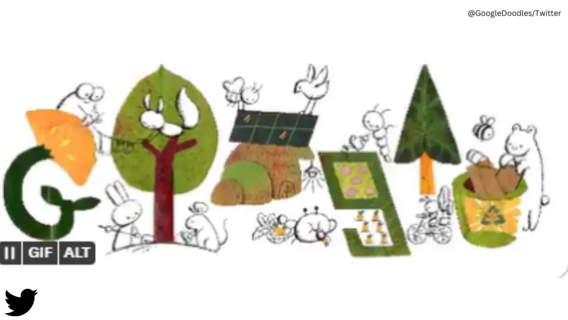 पृथ्वी दिवस पर Google ने बनाया अपना Doodle , कुछ ऐसे मनाया World Earth Day