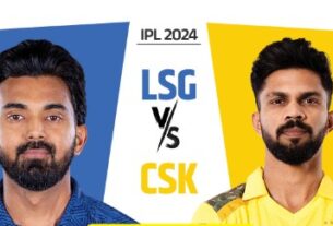 आईपीएल 2024 के 34वें मैच में आज लखनऊ सुपर जाएंट्स से भिड़ेगी चेन्नई सुपर किंग्स