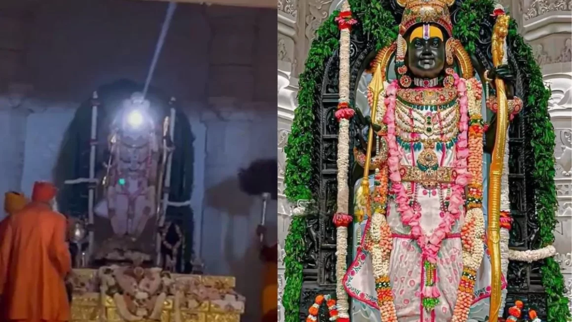 रामनवमी पर रामलला का हुआ सूर्य अभिषेक, भक्ति और विज्ञान के अद्भुत संगम को निहारती रही दुनिया 