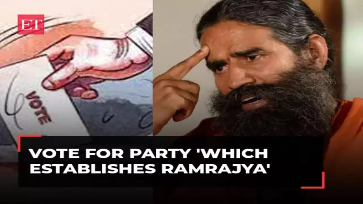 ‘मेरा वोट देश के लिए’, मतदान के बाद बोले बाबा रामदेव
