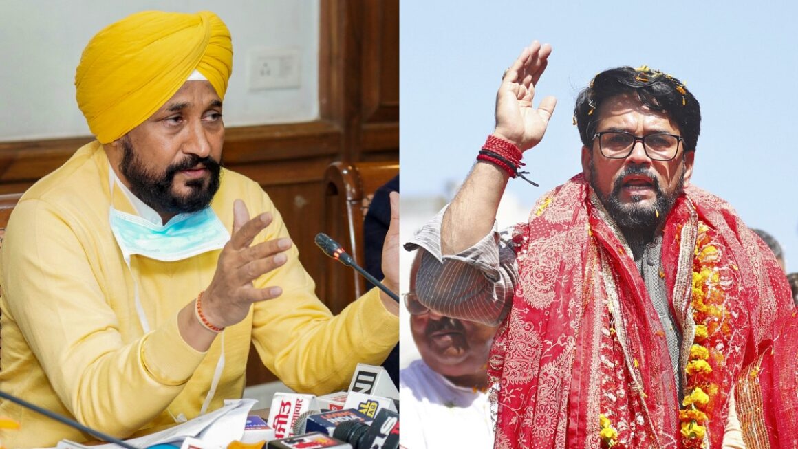 पूर्व सीएम चन्नी ने पुंछ हमले पर उठाए सवाल, अनुराग ठाकुर ने दिया करारा जवाब