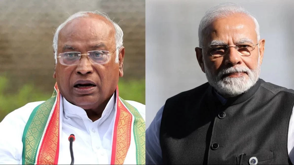 कांग्रेस अध्यक्ष मल्लिकार्जुन खड़गे ने पीएम मोदी को लिखा पत्र, पार्टी के घोषणापत्र पर बहस की मांग