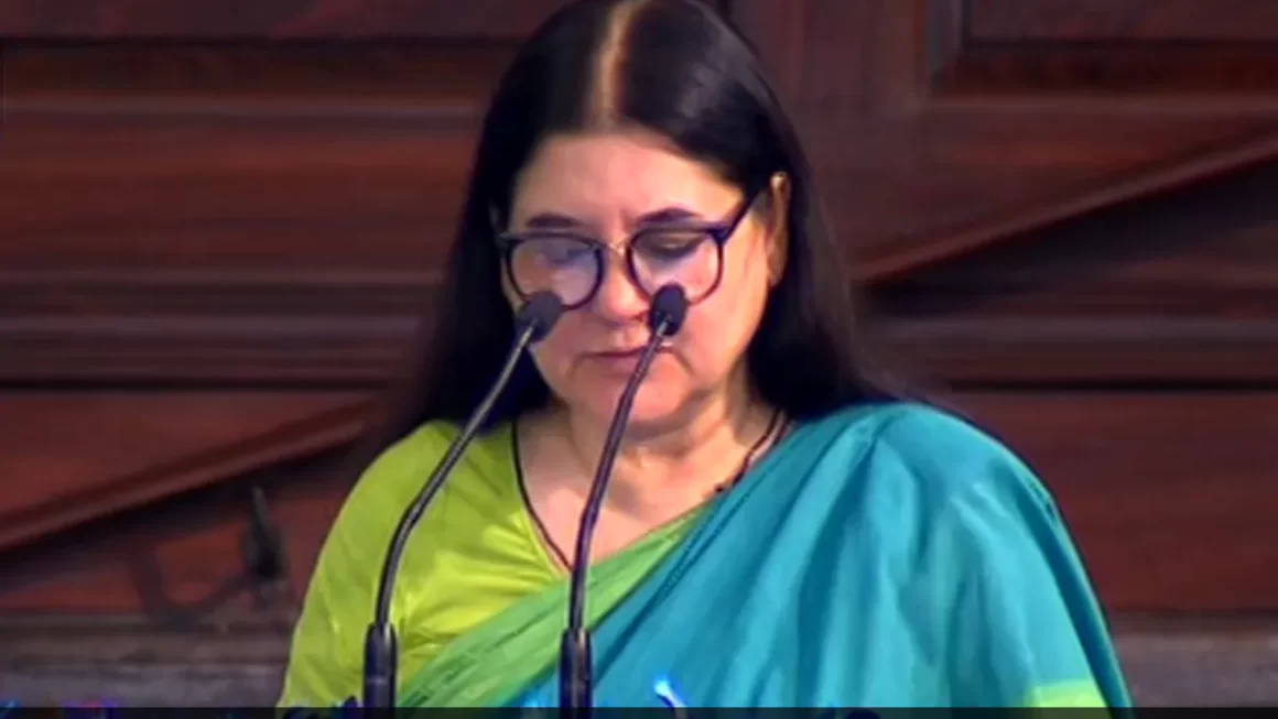 विपक्ष पर जमकर बरसीं मेनका गांधी, किया जीत का दावा, बोली- वह केवल सुल्तानपुर को देख रही हैं.