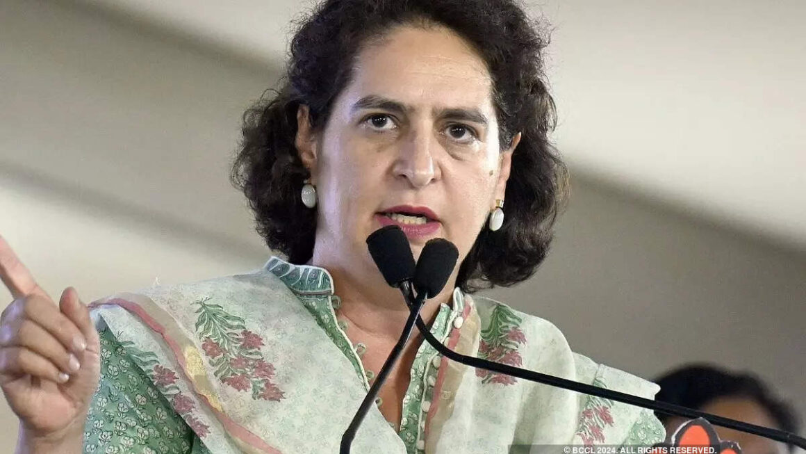 ‘मेरे पिता को विरासत में दौलत नहीं शहादत मिली’- प्रियंका गांधी