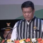 Pema Khandu took oath as Chief Minister of Arunachal Pradesh for the third time, Chowna Mein became Deputy Chief Minister