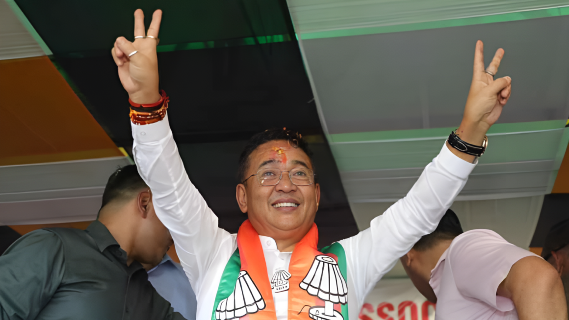 अरुणाचल में भाजपा, सिक्किम में SKM की प्रचंड जीत, 40 साल में पहली बार पवन कुमार चामलिंग को मिली हार