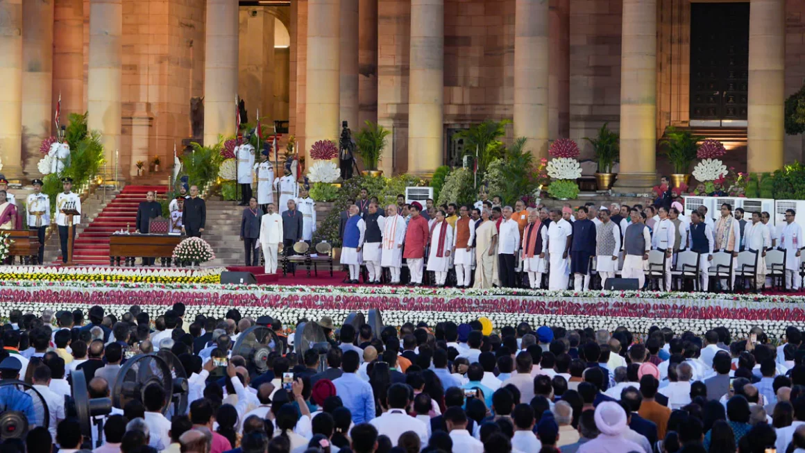 मोदी सरकार के 3.0 मंत्रिमंडल में 28 मंत्रियों पर आपराधिक मामले दर्ज हैं: रिपोर्ट