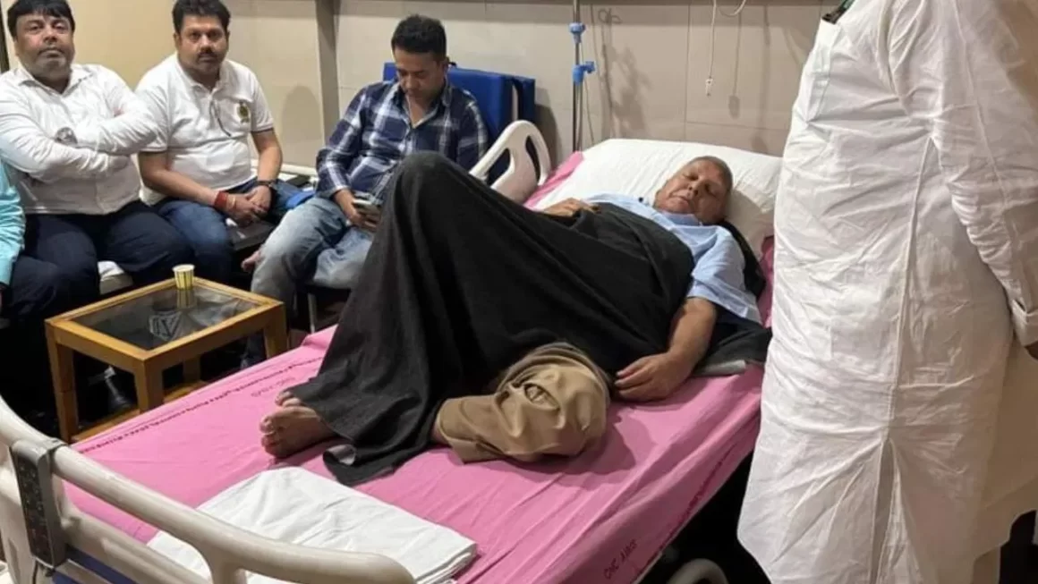 राजद प्रमुख लालू यादव की तबीयत अचानक बिगड़ने के बाद एम्स में भर्ती