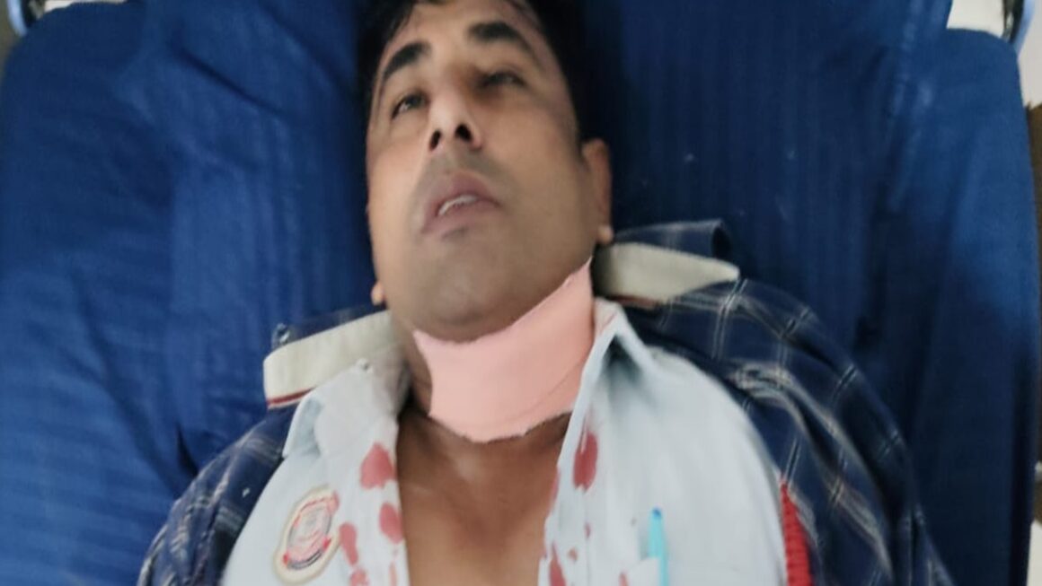 दिल्ली ट्रैफिक पुलिस का ASI चाइनीज मांझा से घायल, ड्यूटी पर जाते समय हुआ हादसा