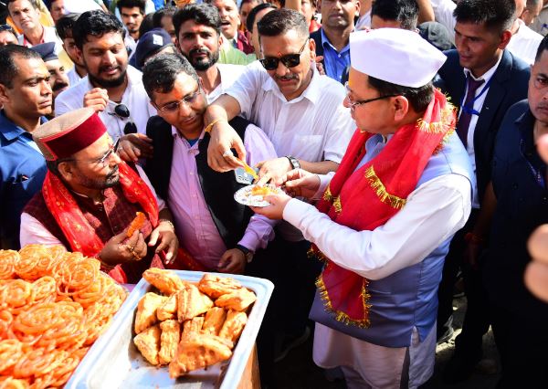 सीएम ने नन्दा देवी लोकजात मेले का किया शुभारंभ