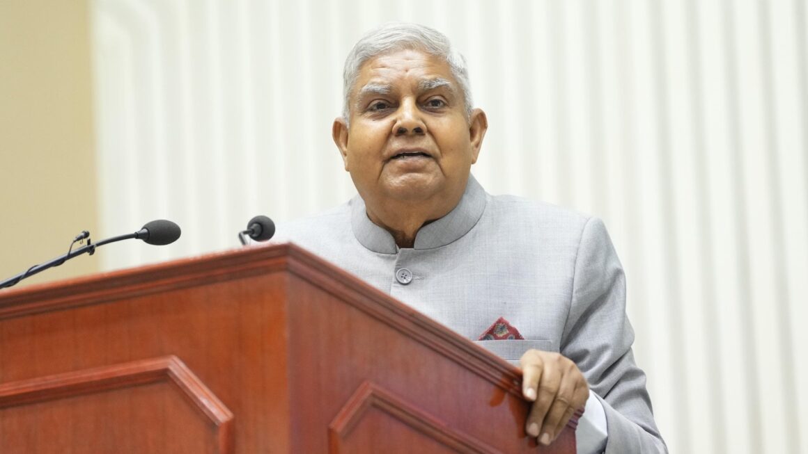 भारत में अद्वितीय भाषाई संपन्नता; मातृभाषा वह भाषा है जिसमें हम सपने देखते हैं: उपराष्ट्रपति जगदीप धनखड़