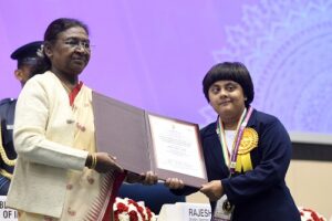 President Draupadi Murmu presented the National Disabled Empowerment Awards 2024