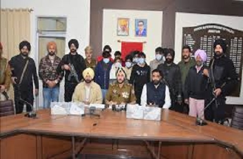 पंजाब पुलिस ने सीमा पार आतंकवादी मॉड्यूल के 10 आरोपियों को किया गिरफ्तार, बटाला में संभावित ग्रेनेड हमले को टाला