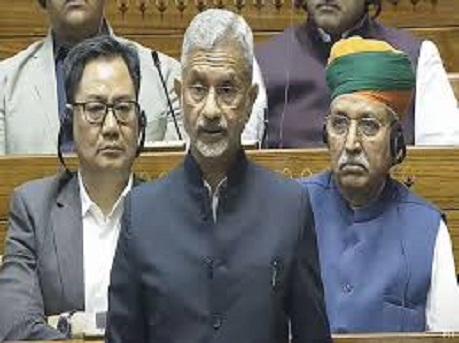 Foreign Minister S Jaishankar informed about improvement in India-China relations, emphasised on solution of border issues