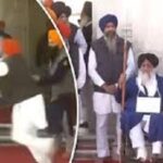 Shiromani Akali Dal chief Sukhbir Singh Badal attacked, accused arrested