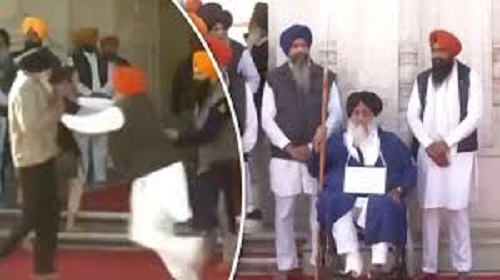 Shiromani Akali Dal chief Sukhbir Singh Badal attacked, accused arrested