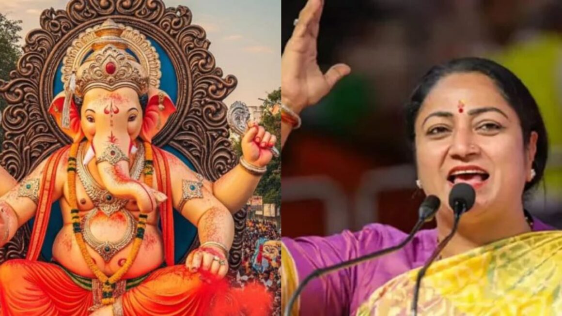 गणेश चतुर्थी पर मुख्यमंत्री रेखा गुप्ता ने की पूजा, दिल्लीवासियों के लिए की सुख-समृद्धि की कामना