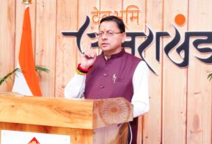 वाराही धाम के नव-निर्माण कार्यों का शुभारम्भ होना सभी के लिए सौभाग्य का क्षण- मुख्यमंत्री धामी