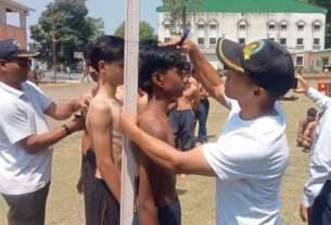 अग्निवीर भर्ती परीक्षा की तैयारी के लिए कैंप आयोजित