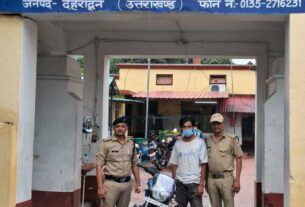 नंबर प्लेट हटाकर सहारनपुर बेचने ले जा रहा था बाइक, ऑपरेशन प्रहार के तहत सहसपुर पुलिस की बड़ी कार्रवाई