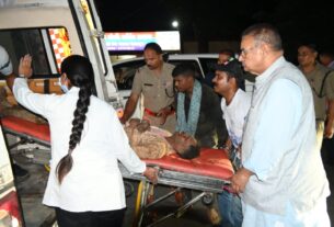 गढ़ी कैंट में मलबा गिरने से दो श्रमिक दबे, कैबिनेट मंत्री गणेश जोशी ने कराया रेस्क्यू