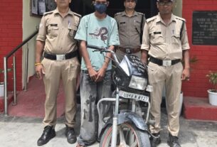 रायपुर पुलिस ने 24 घंटे में सुलझाई वाहन चोरी, आरोपी गिरफ्तार