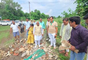 गौहरी माफी में सौंग नदी का बढ़ता कटाव बना चुनौती, स्थायी समाधान पर जोर