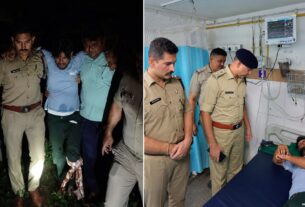देहरादून में पुलिस और बदमाश के बीच हुई मुठभेड़, पैर में गोली लगने के बाद आरोपी गिरफ्तार