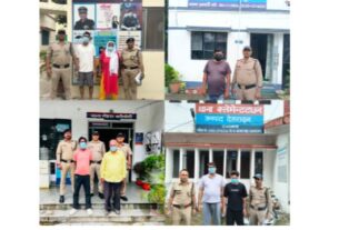 ऑपरेशन प्रहार के तहत दून पुलिस की कार्रवाई, 17 वारंटी गिरफ्तार