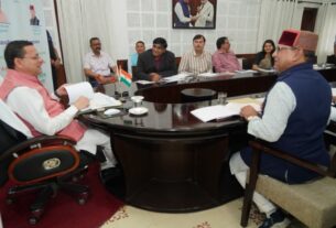 वन-क्लिक से 9.91 लाख लाभार्थियों के खातों में पहुंची पेंशन, मुख्यमंत्री धामी ने की जारी