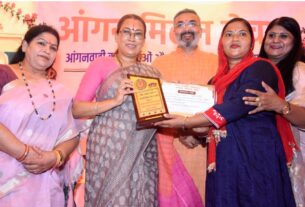 आंगनबाड़ी केंद्र है बच्चों के भविष्य की बुनियाद रखने का प्रथम आयाम- रेखा आर्या