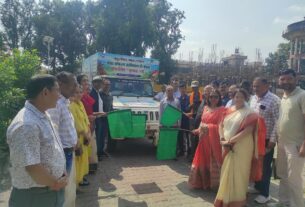 समृद्ध किसान, सशक्त उत्तराखण्ड अभियान के तहत हल्द्वानी पहुँचा कृषक रथ
