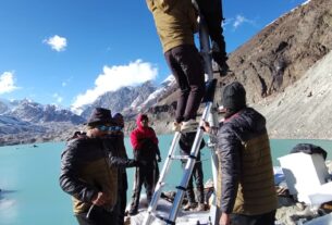 वसुंधरा ताल में स्थापित हुई पूर्व चेतावनी प्रणाली, ग्लेशियल झीलों की निगरानी को मिलेगी मजबूती
