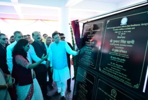 मुख्यमंत्री ने 20.55 करोड़ रुपये की पांच योजनाओं का किया शिलान्यास एवं लोकार्पण