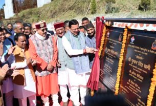 मुख्यमंत्री ने गैरसैंण में 231.91 करोड़ रुपये की 12 विकास योजनाओं का किया लोकार्पण एवं शिलान्यास