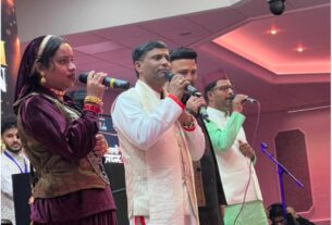 बर्मिंघम में रह रहे प्रवासी उत्तराखण्डवासी खूब झूमे उत्तराखण्ड के लोक गीतों पर
